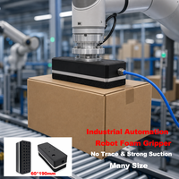 Ventouse industrielle en éponge haute résistance à la température, pour robot d'automatisation, avec pince en alliage d'aluminium