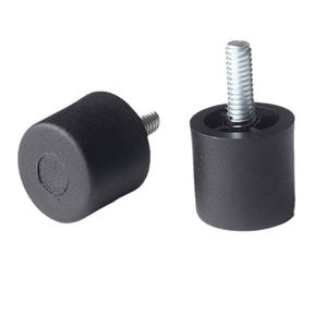 Pieds <span class=keywords><strong>de</strong></span> meubles <span class=keywords><strong>de</strong></span> cuisine au design moderne, en plastique robuste, bois brun et noir, personnalisables, OEM, pieds <span class=keywords><strong>de</strong></span> canapé - Product Image 1