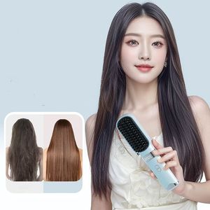 Plancha y Rizador de Pelo Inalámbrico Portátil de Cerámica, Recargable, con Pantalla LCD, Múltiples Temperaturas, para Uso Doméstico y en Dormitorios - Product Image 6