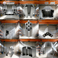 Profils en aluminium extrudé sur mesure avec usinage CNC et découpe de précision Dimensions personnalisées Échantillon gratuit - Prix compétitifs