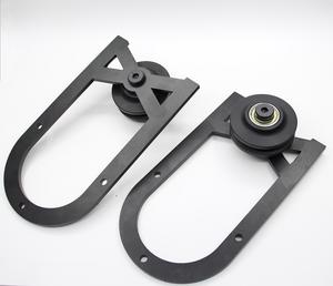 Nouveauté Système de <span class=keywords><strong>porte</strong></span> <span class=keywords><strong>coulissante</strong></span> <span class=keywords><strong>Rail</strong></span> de suspension Kit de quincaillerie <span class=keywords><strong>pour</strong></span> <span class=keywords><strong>porte</strong></span> de grange <span class=keywords><strong>coulissante</strong></span> <span class=keywords><strong>Petit</strong></span> <span class=keywords><strong>rail</strong></span> de <span class=keywords><strong>porte</strong></span> de grange en forme de fer à cheval - Product Image 3