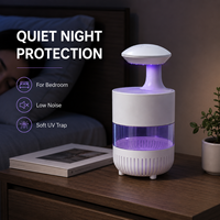 Nouvelle Lampe Anti-Moustiques ZhonNa, Piège à Lumière UV, Aspiration Silencieuse, Attrape-Insectes, Type-C, Accessoire Portable pour Usage Industriel et de Laboratoire