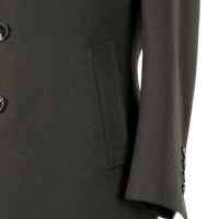 Manteau Long épais et chaud pour homme, sur mesure, de haute qualité