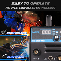 110V USA DC Inverter Sans Gaz MIG 3 en 1 LIFT TIG Stick Welder Machines Flux Et MMA NBC 250 IGBT MIG Inverter Welding Machine