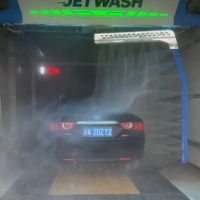 Machine de lavage de voiture sans contact à recyclage d'eau contrôlée par PLC intelligent pour parking familial, retour sur investissement rapide en 10 mois