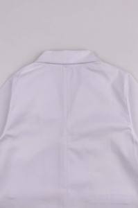 Uniformes de enfermera para mujer profesional Diseño impreso Spandex Scrubs Vestido con botón Frontal Tejido Uniforme Camisas Conjuntos - Product Image 4