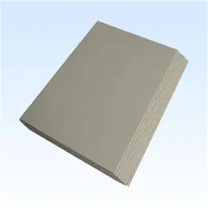 Schlussverkauf China 350 g Graue Platte Papier beschichtetes Duplexbrett Graue Rückseite für Kleidung