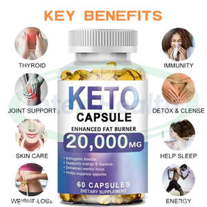 Ausreson OEM Schlanke Kapseln Acv Keto Diät Fat burner Pillen Schlankheit zusätze Flache Bauch produkte Bhb Keto Softgel Kapseln - Product Image 2