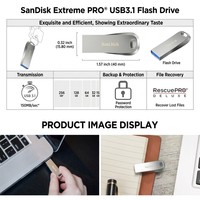 Flashdisk Sandisk Asli Original 512GB USB 3.2 Pendrive USB Memory Drive