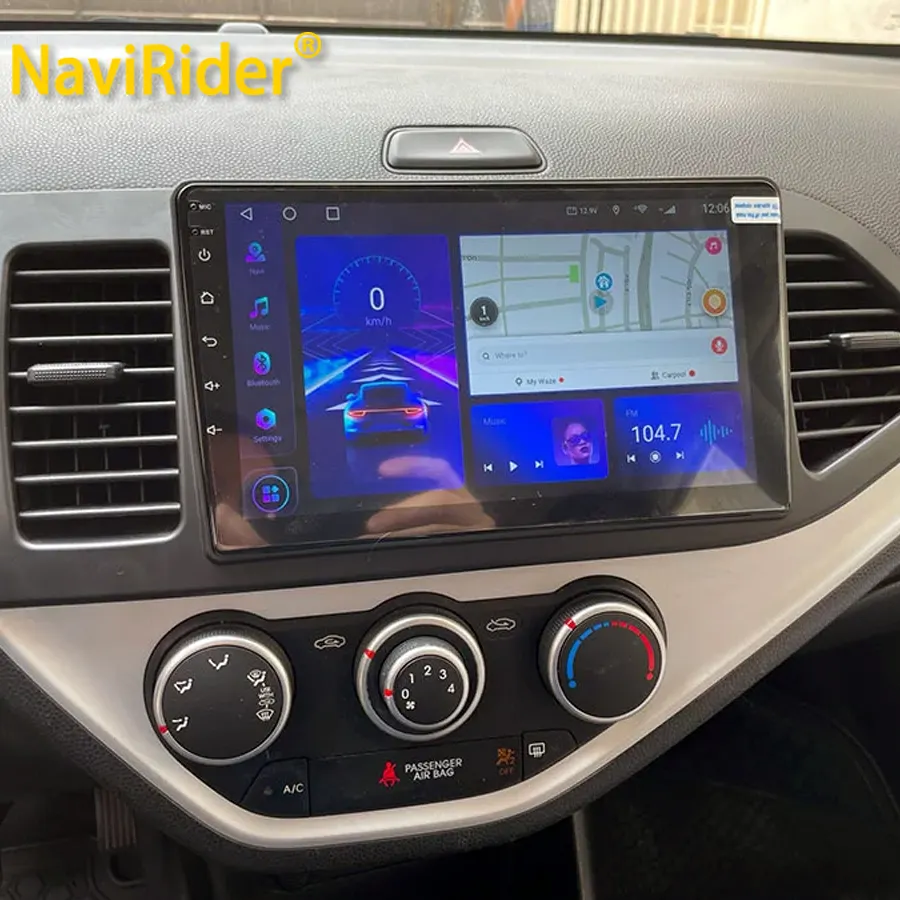 Android 13 Touch Screen autoradio 2Din per KIA PICANTO mattina CarPlay di navigazione GPS Stereo multimediale lettore Video unità principale