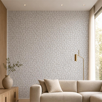 Mosaïque de galets en marbre blanc naturel, finition polie et vieillie, carreaux de pierre irréguliers pour murs de salle de bain, sols, douches et crédences de cuisine