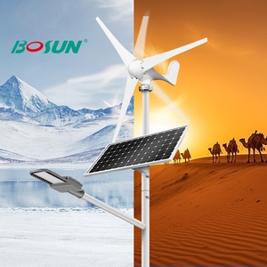 Area Light Wind <b>Solar</b> Hybrid Street Light <b>Solar</b> Outdoor Light 30W 50W 60W 80W 100W <b>Solar</b> with Windmill - Product Image 1