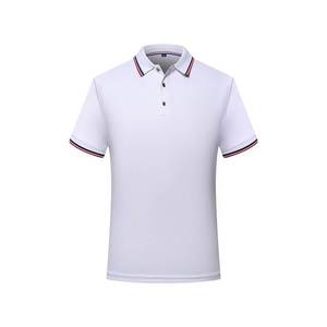 Camiseta Deportiva de Manga Corta para Hombre, 100% Algodón, con Bolsillo, Antiarrugas, Diseño Estampado, Bordado, Tejido de Punto, Venta al Por Mayor Personalizada - Product Image 1