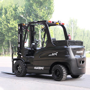 Chariot élévateur de chantier robuste 5 tonnes Hauteur de levage 6m Accessoires personnalisés Chariot élévateur électrique à vendre - Product Image 3