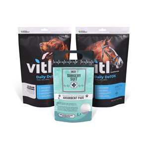 Bolsa Doypack Personalizada de Bajo MOQ para Envasado de Alimento para Perros, 1kg 3kg 5kg, con Cierre Resellable, a Prueba de Humedad, de Mylar, Biodegradable, OEM - Product Image 1