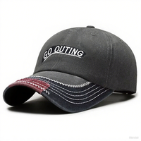 Casquette de baseball unisexe Logo brodé Chapeau de papa non structuré style sport Chapeau délavé hip-hop