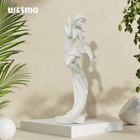 Style moderne nordique saint valentin amoureux statues sculpture de luxe résine décor à la maison pour cadeau de mariage art décor statue en résine