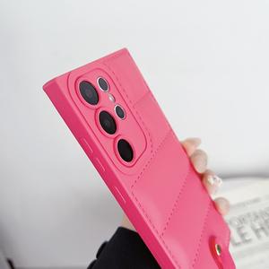 हाथ के स्ट्रैप एयर-कुशन फोन मामले में अल्ट्रा पतली मुलायम टीपू एंटी-ड्रॉप बैक कवर - Product Image 2