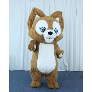 Trang phục mascot gấu bơm hơi cosplay người lớn tùy chỉnh, hoạt hình chó cáo Halloween dành cho trẻ em, dùng trong khu vui chơi, tiệc tùng - Product Image 6