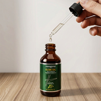 Shampooing et après-shampoing hydratant et nourrissant à la kératine, sans cruauté, pour salon, anti-frisottis, à l'huile d'olive, pour un cheveu lisse – Kit OEM