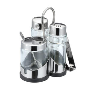 Tarro de condimentos de acero inoxidable, recipiente para especias y condimentos - Product Image 6