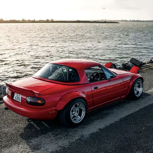 Kit de carrocería ancha de fibra de vidrio estilo RB para <span class=keywords><strong>Mazda</strong></span> Miata <span class=keywords><strong>MX5</strong></span> <span class=keywords><strong>NA</strong></span>, alerón delantero, guardabarros, alerón trasero, kit de carrocería 1990-1997 - Product Image 5