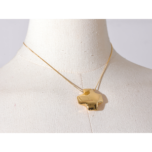 JINYOU3098 acciaio inossidabile <span class=keywords><strong>316L</strong></span> grossa collana a croce spessa ciondolo in metallo liscio lucido colletto impermeabile - Product Image 2