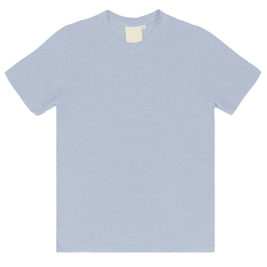 Camiseta de algodón de cáñamo Jersey orgánico Camisetas para hombre Camisetas en blanco personalizadas para hombres Camiseta de manga corta Camisas lisas Tops sostenibles - Product Image 4