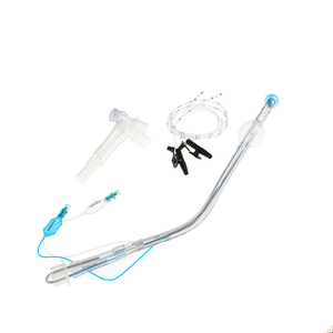 Tubo Endobronquial Desechable de Doble Lumen para Intubación Bronquial Lateral Izquierda y Derecha, Tubo Endotraqueal de PVC para Cirugía Médica - Product Image 1