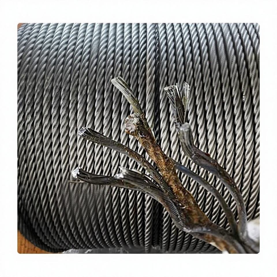 Steel wire rope6.2-100mm Polished/Galvanized/Stainless Steel/braided ...