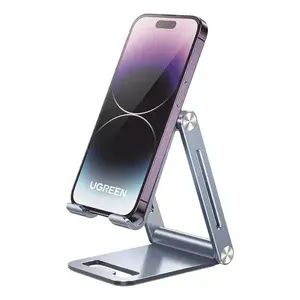 Support de téléphone en aluminium réglable pour appareils de 4,7'' à 7,9'', Ugreen 90461 Support de bureau, conception en alliage léger, universel - Product Image 3