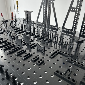 Gang thép hàn bảng nitrided với quy mô đo lường và accessorieswelding bàn làm việc của đa lỗ định vị Robot - Product Image 4