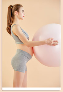Culottes Boxer Gainantes pour Femmes Enceintes et <span class=keywords><strong>Post</strong></span>-<span class=keywords><strong>Grossesse</strong></span> – Taille Mi-Haute Unie, Extensibles et Respirantes - Product Image 2