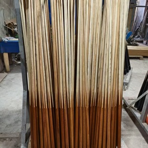 Taco de billar negro de madera con punta pequeña de 10 mm para juego de billar - Product Image 2