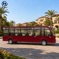 Navette électrique touristique avec accoudoirs robustes et auvent pour les hôtels de villégiature et les trajets sur les campus