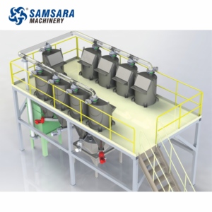 Tự động nhỏ bột công thức định lượng doser PVC nhựa phụ gia định lượng hệ thống trạm trộn - Product Image 1