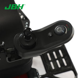 Silla de ruedas eléctrica plegable para personas mayores, asiento ligero con batería de litio de 24v y 6ah, para viaje - Product Image 5