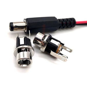 DC <b>Plug</b> / Socket / Jack / <b>Adapter</b> / Connector Manufacturer Direct Sales, Custom Cable Size 5.5 2.5 2.1 3.5 mm Male / Female - Product Image 5