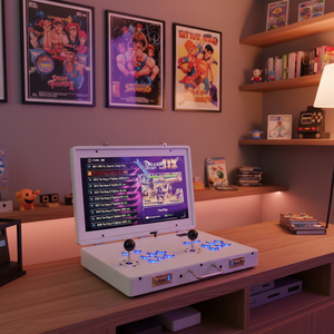 Console de jeu d'arcade portable double <span class=keywords><strong>Pandora</strong></span> 19 pouces, multi-joueurs, avec manettes en métal et verre, <span class=keywords><strong>garantie</strong></span> 1 an, prise en charge de l'anglais - Product Image 6