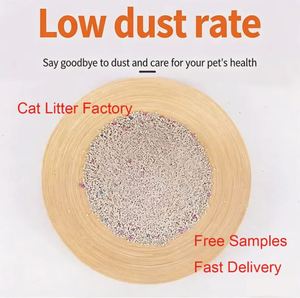 Wholesale Bulk Private Label Strong Clumping Fast Clumping Spherical Dust Free 10L <b>Clay</b> Bentonite Cat Litter - Product Image 2