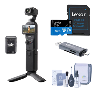 <span class=keywords><strong>Osmo</strong></span> Pocket 3 Original, CMOS de 1 Pulgada, Video 4K a 120 FPS, Seguimiento de Rostros/Objetos, <span class=keywords><strong>2</strong></span> Pantallas Táctiles Giratorias, <span class=keywords><strong>Estabilizador</strong></span> de Cámara de 3 Ejes para Vlogging - Product Image 1