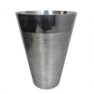 Maceta Cilíndrica Redonda para Eventos, Suministros para Gestión de Eventos, Diseños Personalizables, Florero Metálico de Pie, Decoración para Sala de Estar - Product Image 1