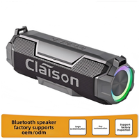 Clasion T9 Outdoor pour haut-parleur ABS, haute qualité sonore, super subwoofer, double haut-parleurs, volume élevé, portable, sans fil