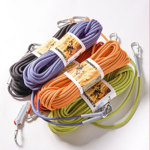 Cuerda de Escalada Kanle de 12 mm y 10 m, Cuerda de Seguridad de Nailon para Escalada en Roca, Rappel y Rescate - Product Image 1