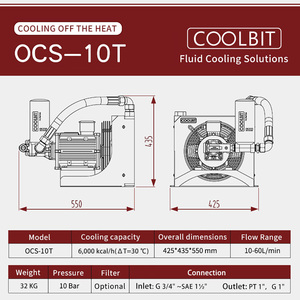 Coolbit Self-priming <b>Air</b> <b>Cooler</b>,self-circulating <b>Cooler</b>,independent Circulation Cooling Unit,ocs-10t Ocs-10t - Product Image 4