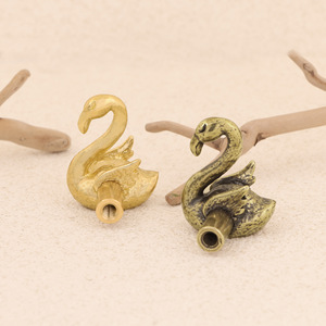情侣火烈鸟黄铜门把手，卧室浪漫抽屉拉手，橱柜旋钮 - Product Image 5