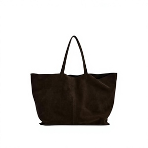 Sac fourre-tout en daim, mode minimaliste, ouverture supérieure, imperméable, motif pierre, chaînes, usage quotidien, toutes saisons, vert olive - Product Image 3