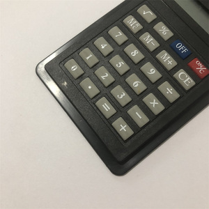 Medium Sized Small Screen Calculator Battery Powered Black ABS Material For Office Use - Product Image 3