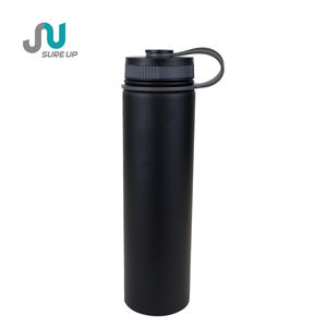 Gourde isotherme en acier inoxydable 18/8 à double paroi, écologique et minimaliste, pour la salle de sport, les voyages et le sport - Product Image 3