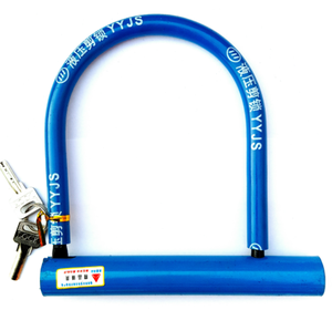 Serrure à clé de sécurité de bicyclette, vtt, accessoires de motocyclette, livraison gratuite - Product Image 1